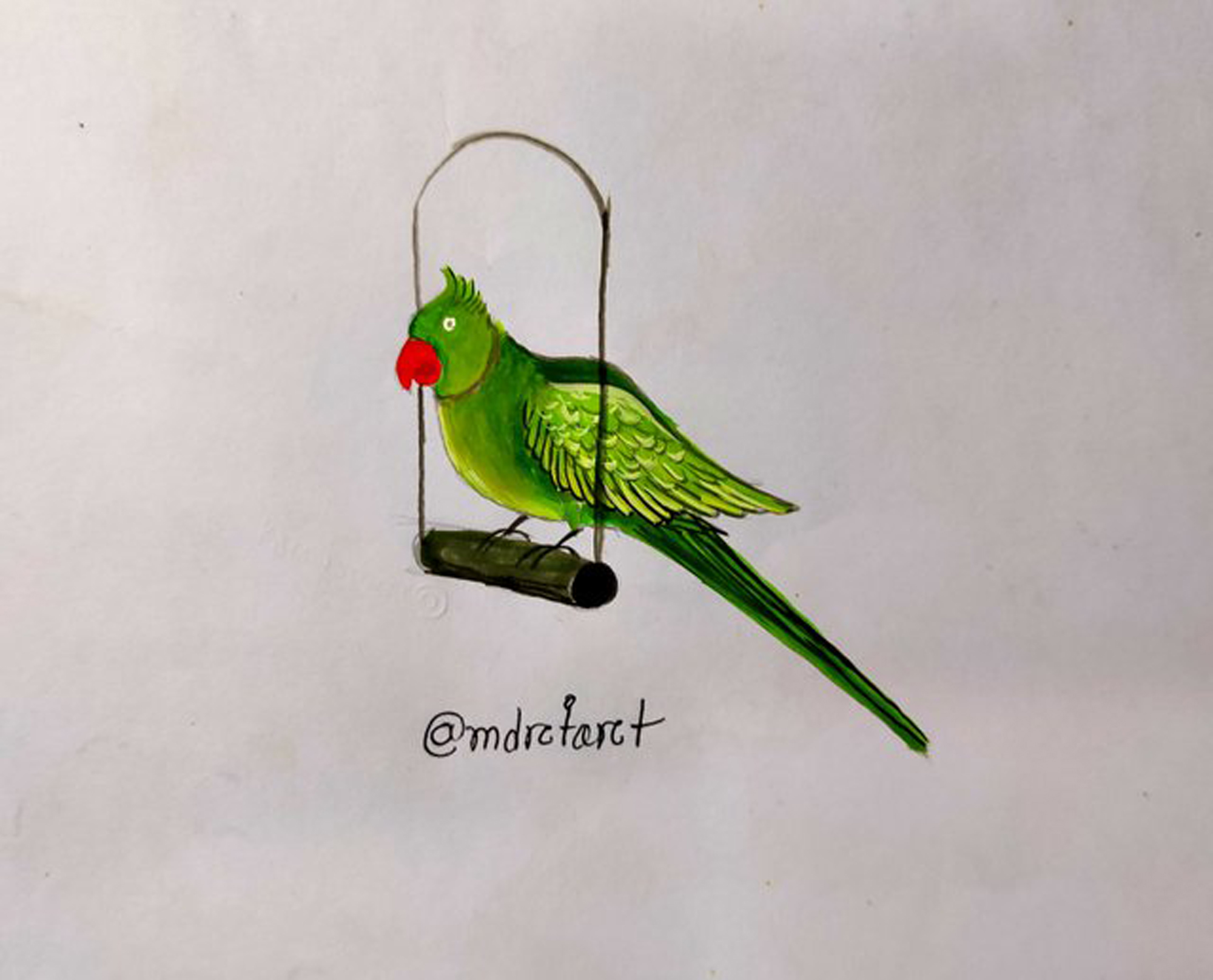 Number Parrot Drawing | Parrot drawing, Kids art class, Easy drawings-saigonsouth.com.vn
