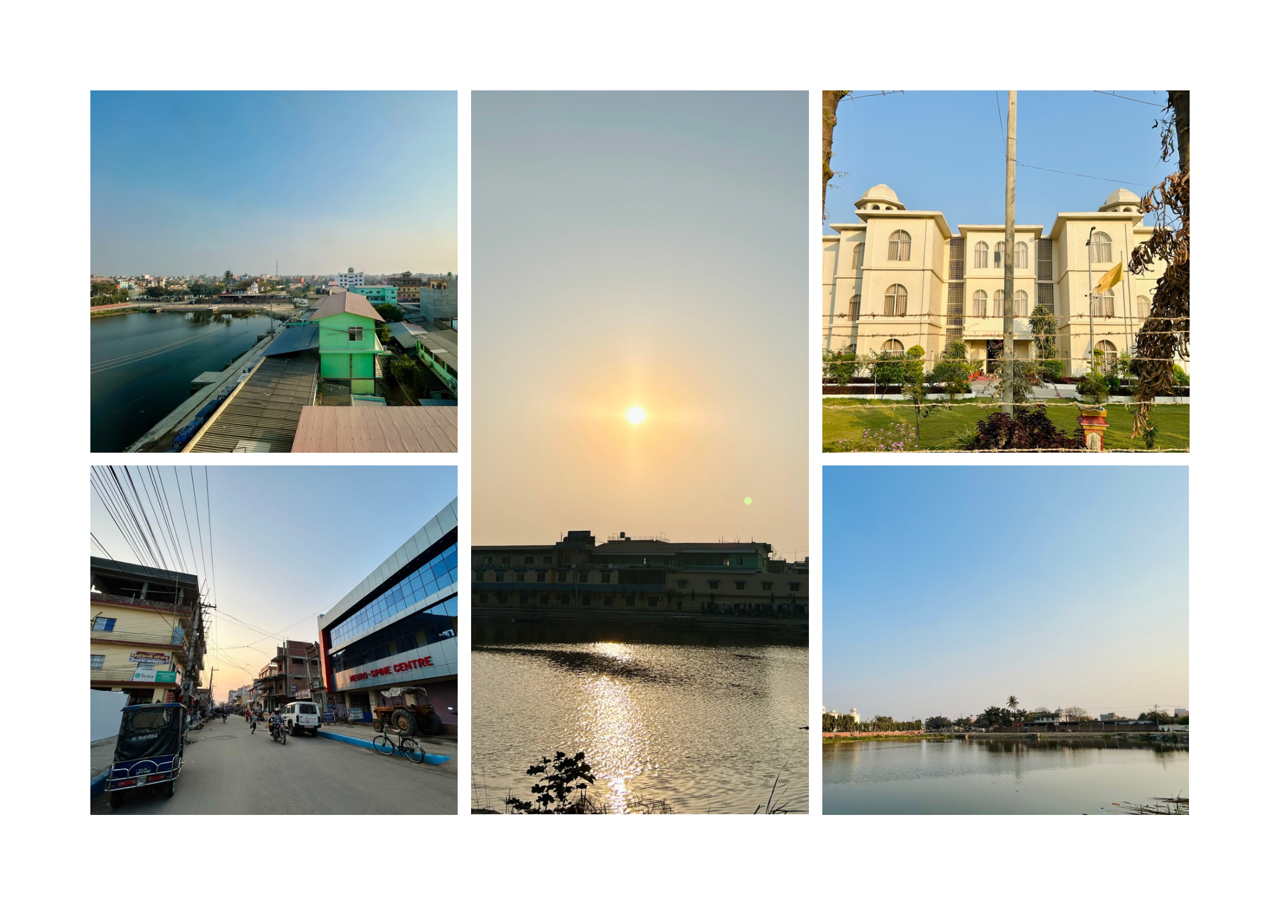 Brown and Beige Simple Interior Photo Collage Landscape A3.png