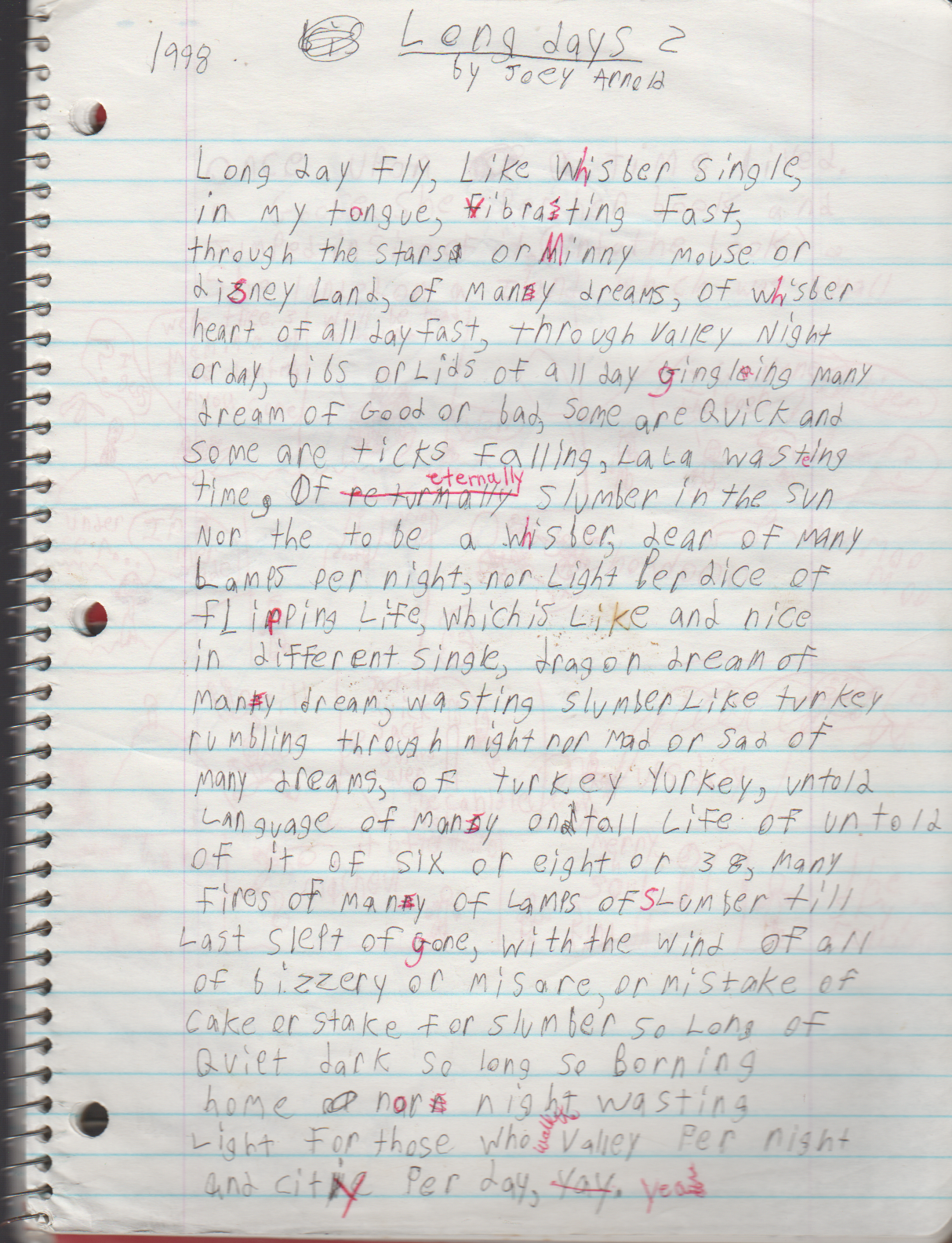 1996-08-18 - Saturday - 11 yr old Joey Arnold's School Book, dates through to 1998 apx, mostly 96, Writings, Drawings, Etc-047.png