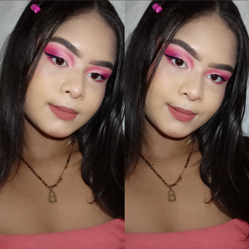  Maquillaje color fucsia y rosado 🌸