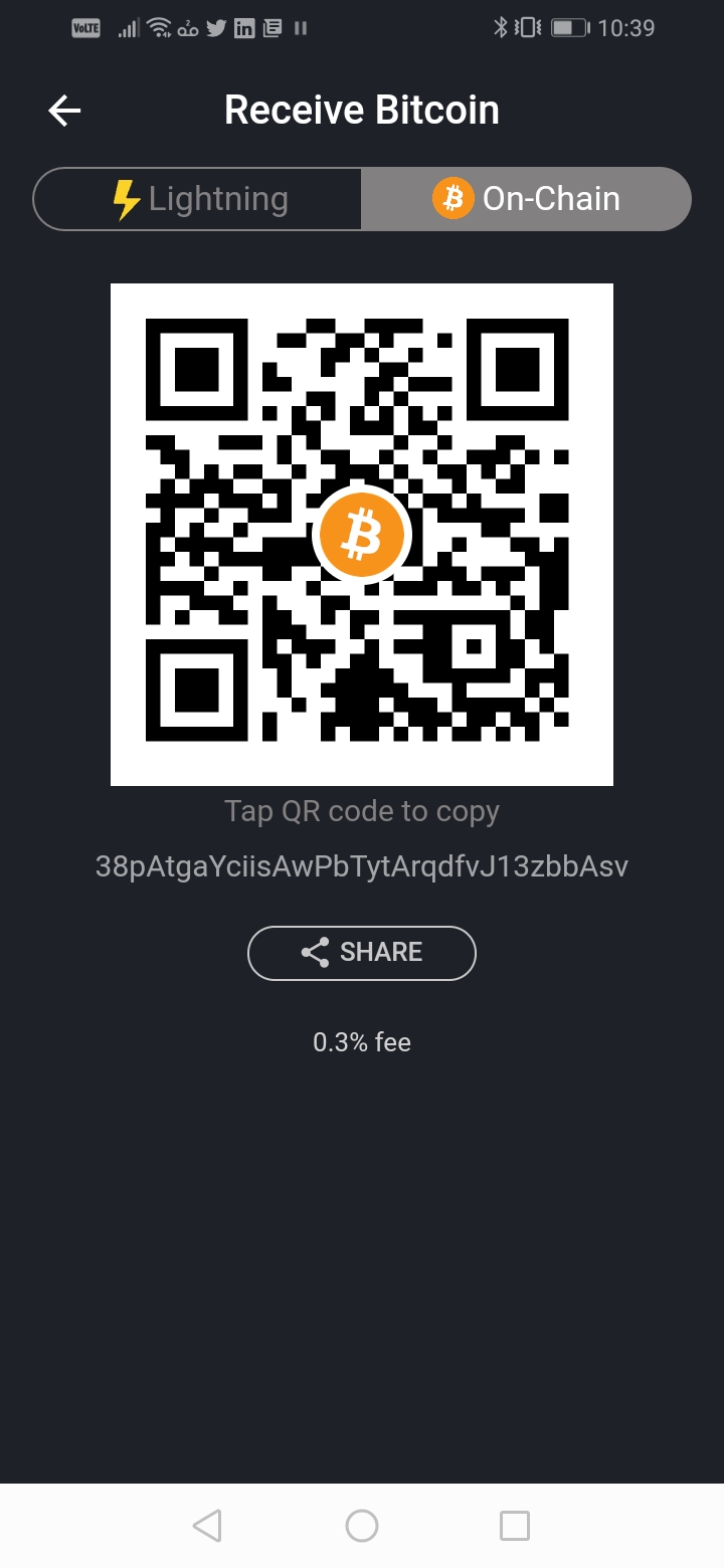 Wallet of Satoshi BTC on chain.jpeg