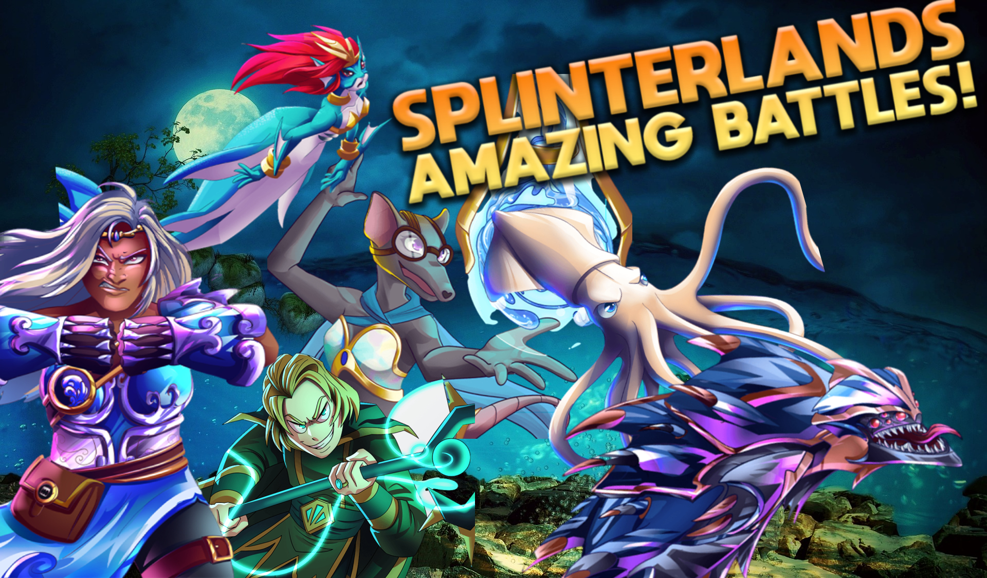 Splinterlands Amazing Battles – Deep Sea Battle!