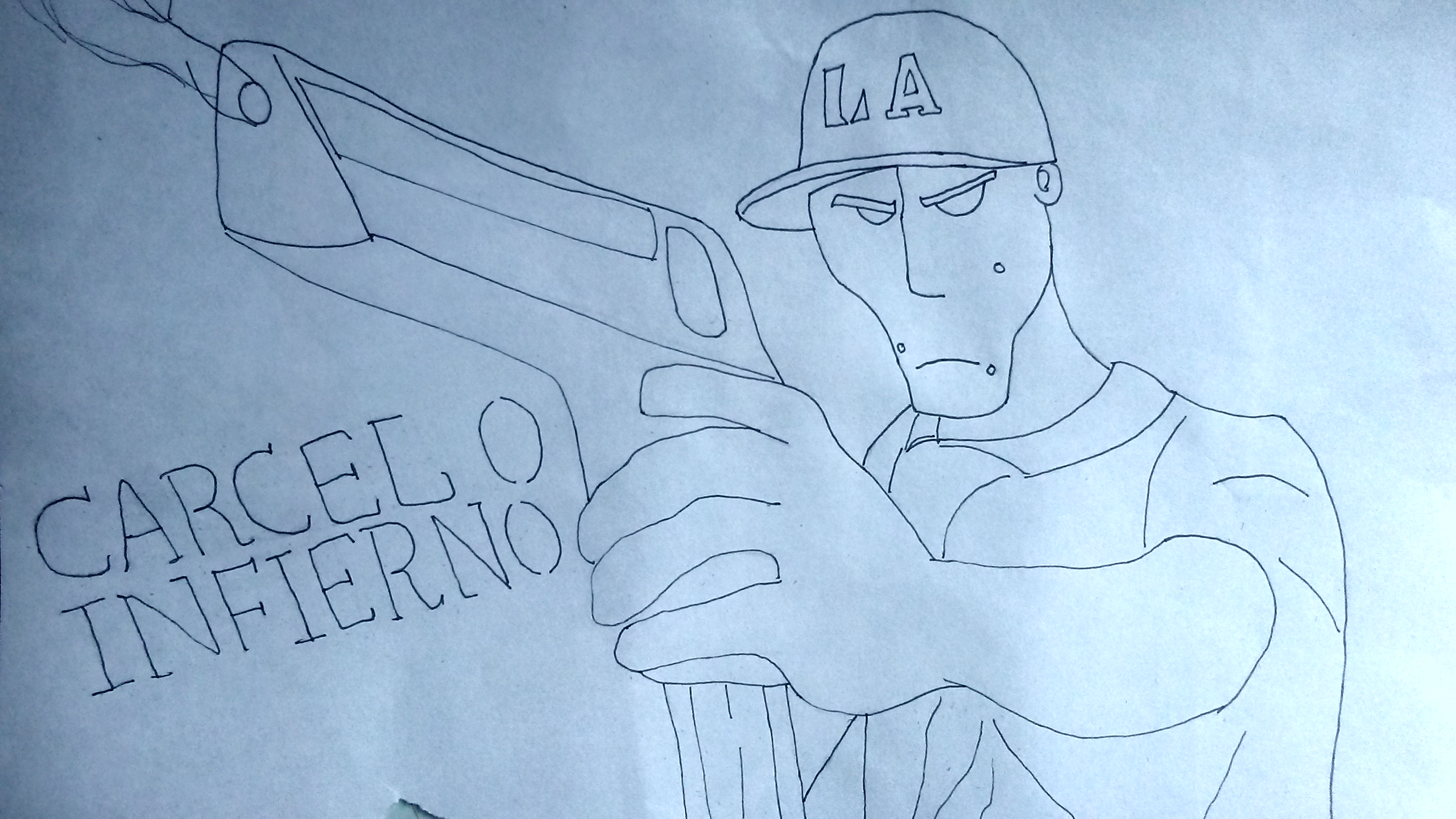 Dibujos carcel o infierno