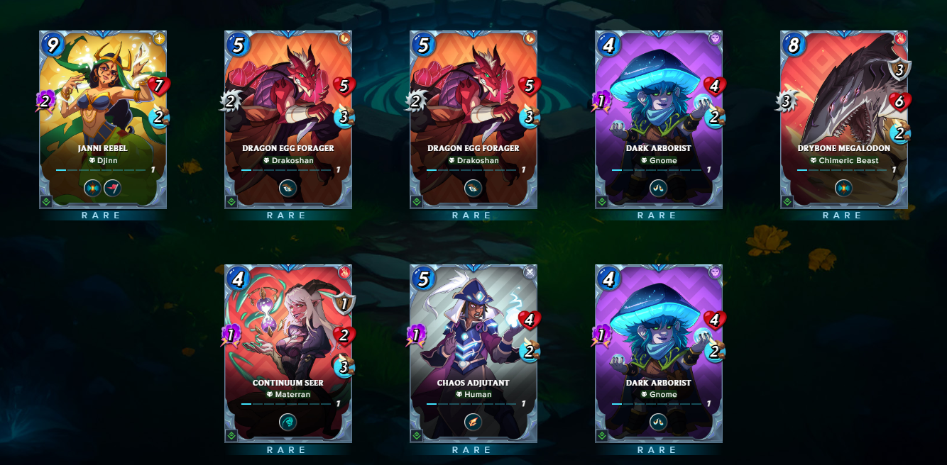 PURCHASED AND OPENED 8X RARE DRAWS FROM GWEN'S REWARD SHOP | MY SPLINTERLANDS DAILY REPORT | 07/24/202