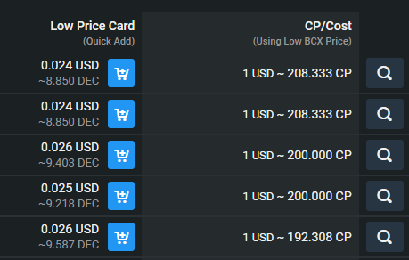 21st mar increasing DEC cost of cards.png