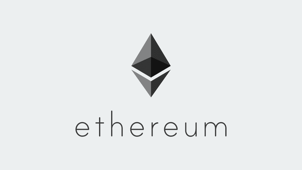 The Ethereum logo.