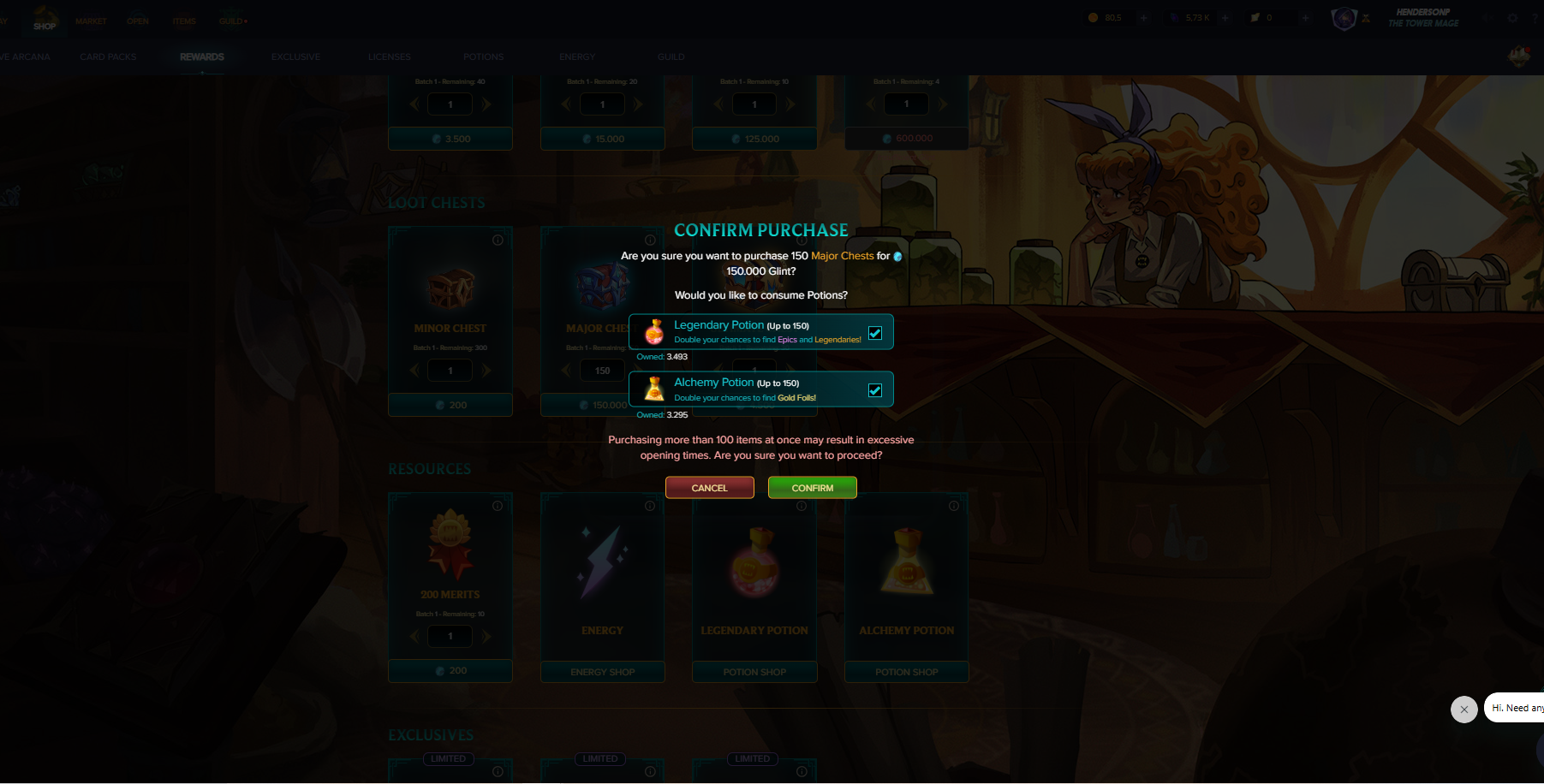 COMPRANDO 15O COFRES.PNG