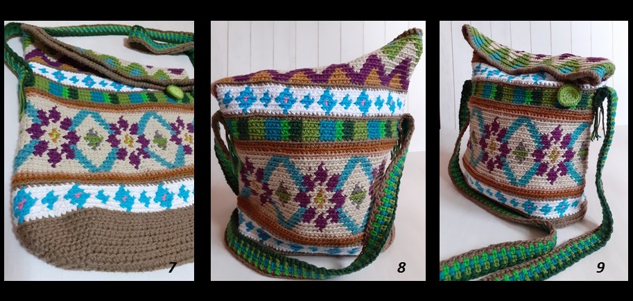 Bolso tapestry crochet hot sale