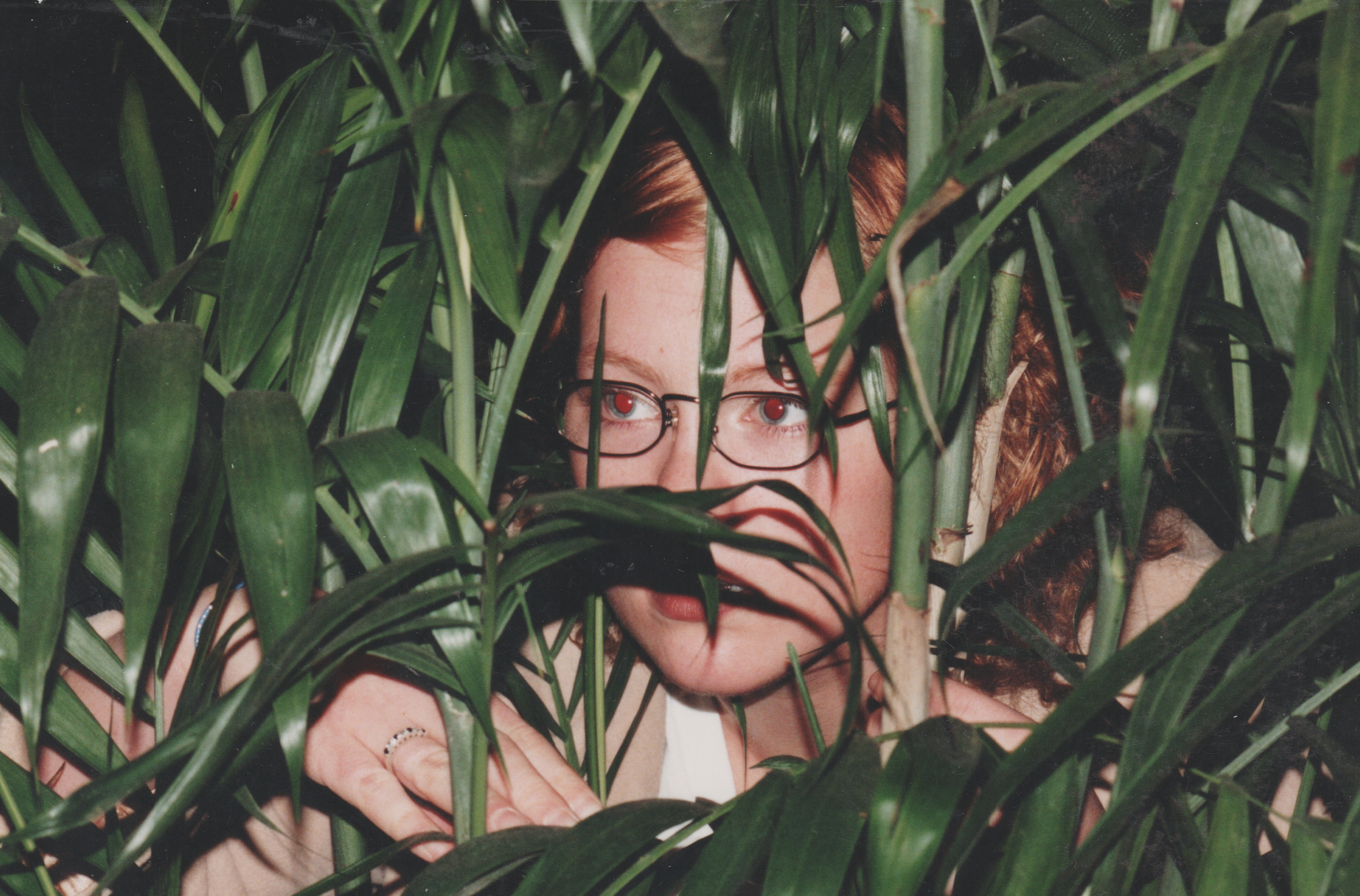 2000's - Katie in the bush with red hair.jpg