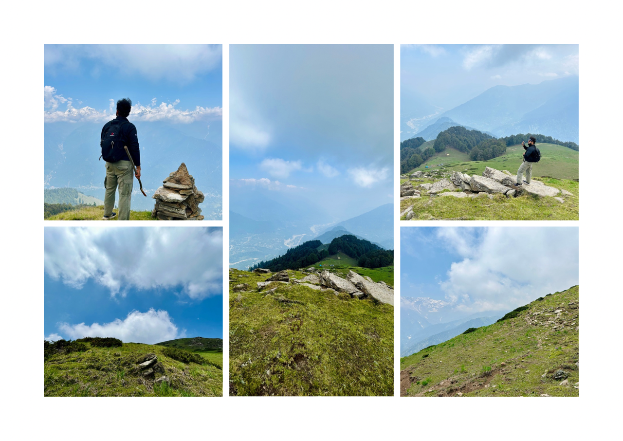 Top of the Riyara Mountain. The heavenly summit.