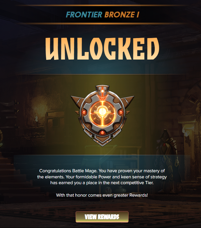 🧭 Bonus Update: Reached Bronze I in Frontier Mode Too!