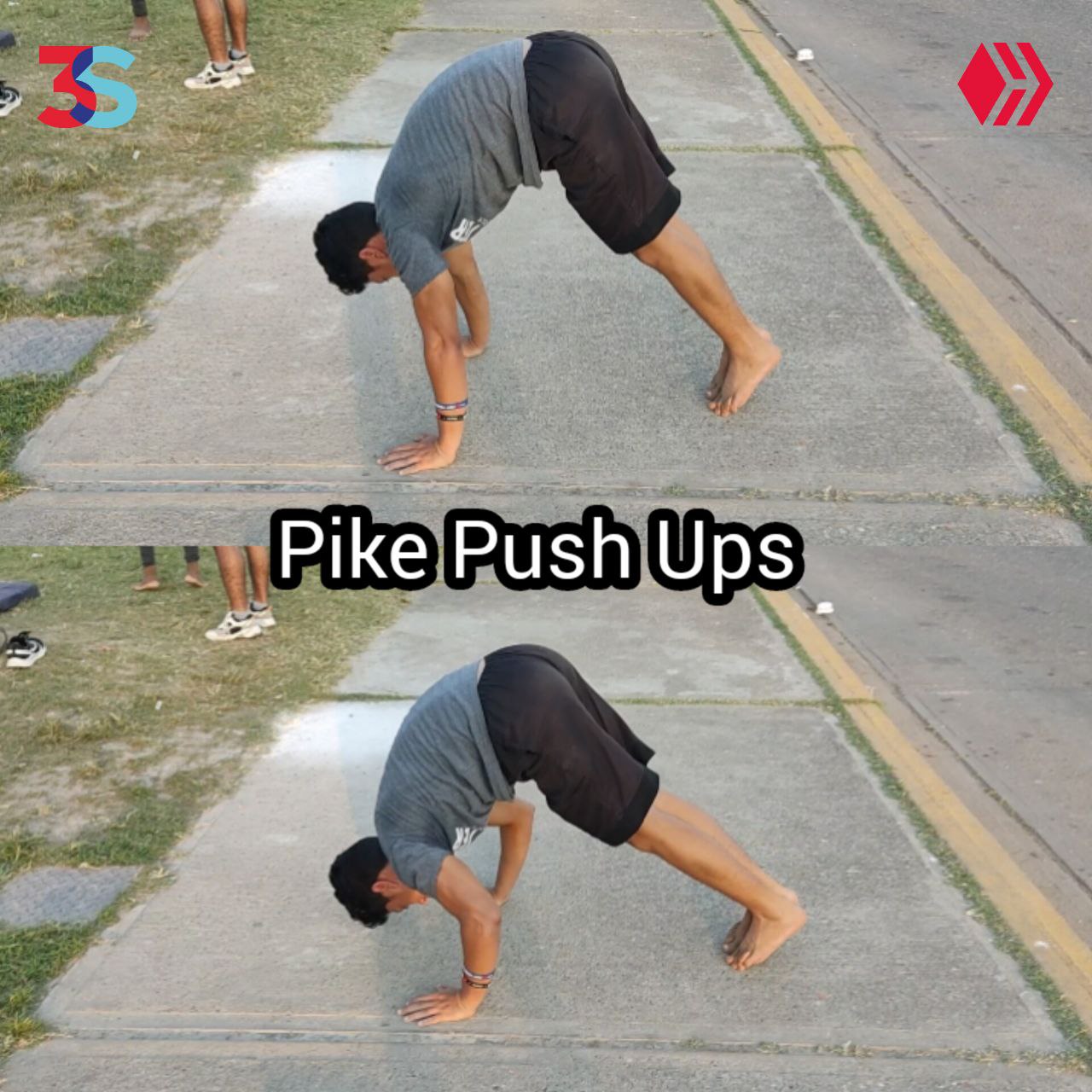 Flexiones pike - Ejercicio nivel intermedio