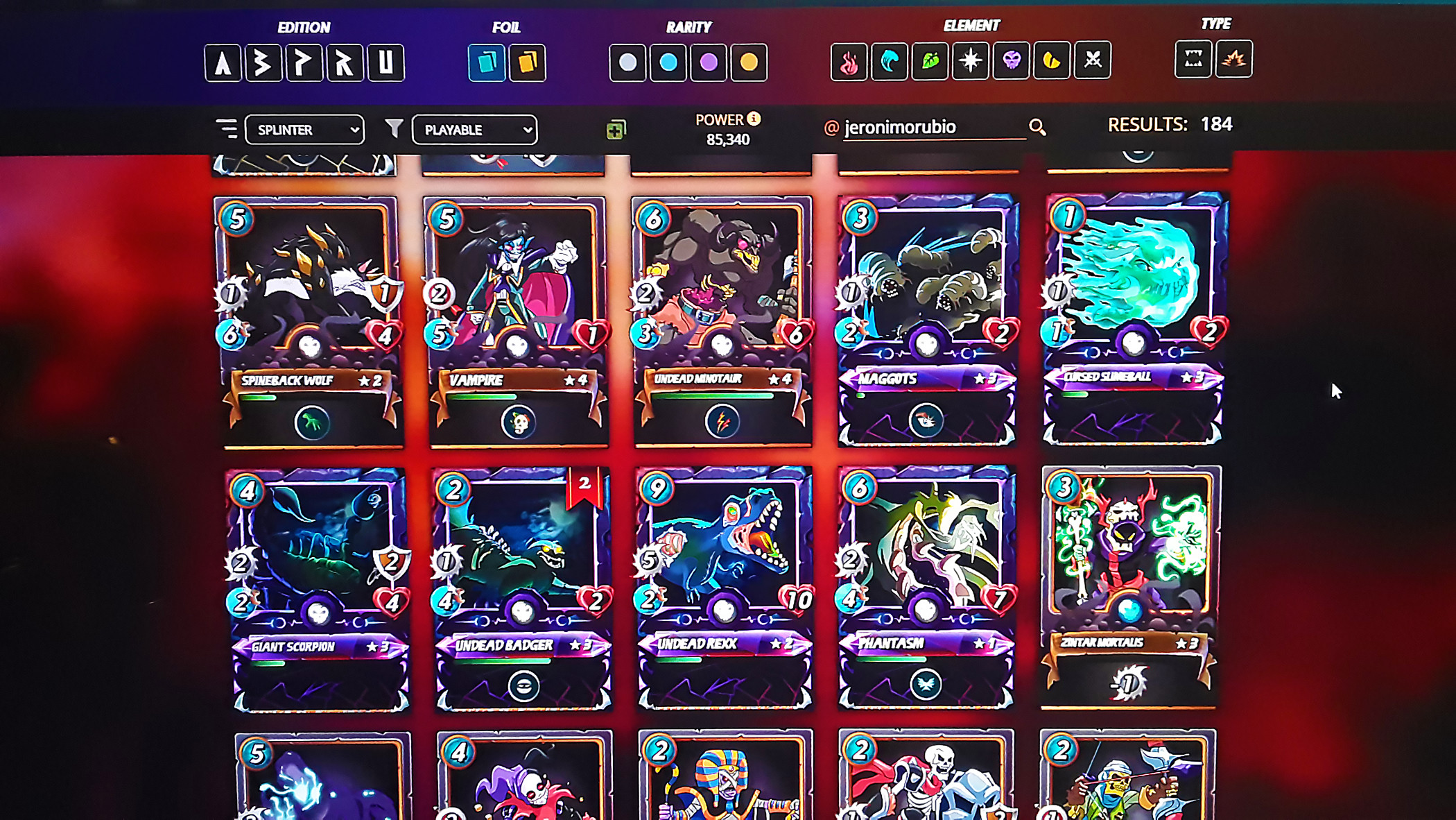 relaxing, organizing, splinterlands, gaming, community, steemmonsters, dtube, hive, jeronimorubio, jeronimo rubio (2).jpg