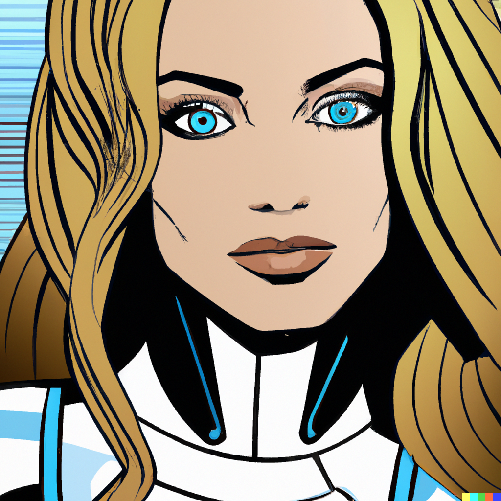DALL·E 2023-02-10 05.42.26 - a comic book cover of a humanoid robot good looking women with blonde hair and blue eyes.png