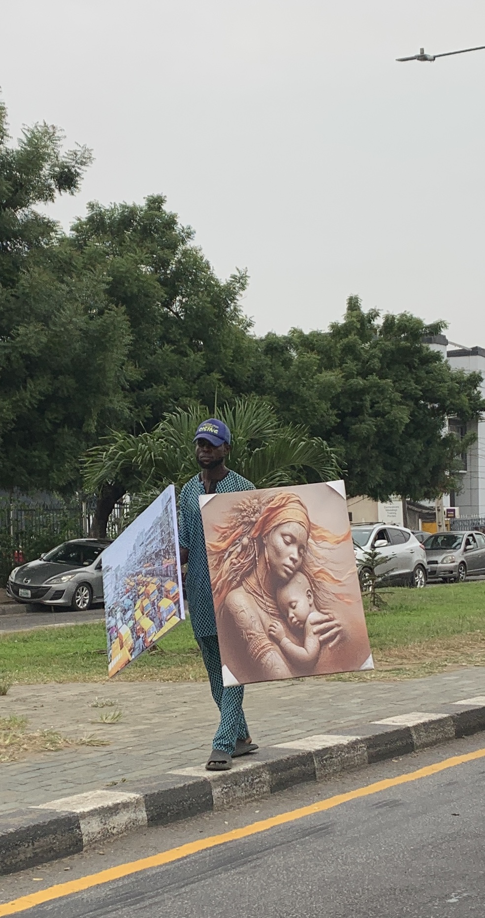 The Roadside Hustle — Where Art Meets Survival in Nigeria