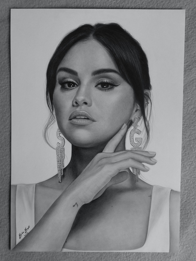 Selena Gomez Drawing by MadMollyArtist - DragoArt