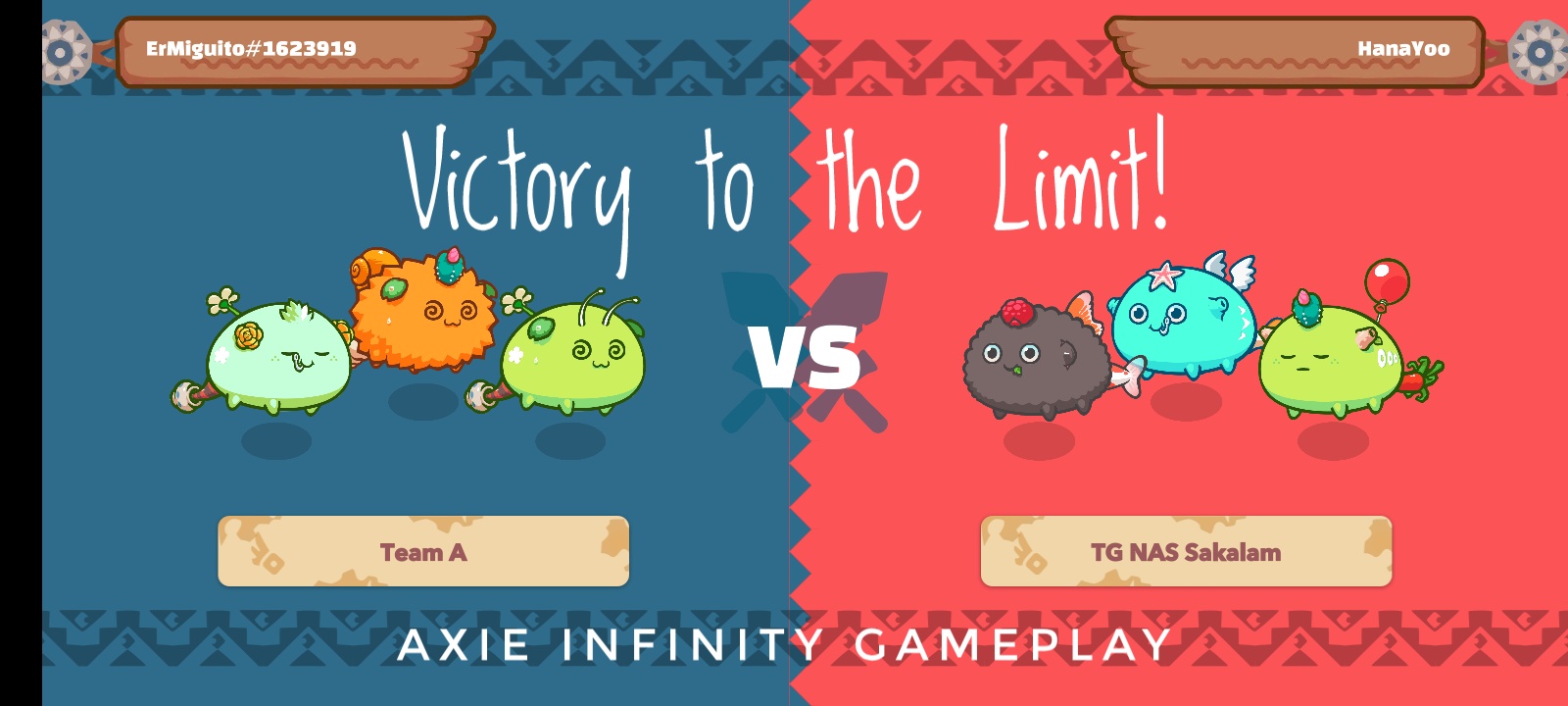 Axie Infinity Gameplay: A victory to the limit and very suffered / Una  victoria al límite y muy sufrida — Hive