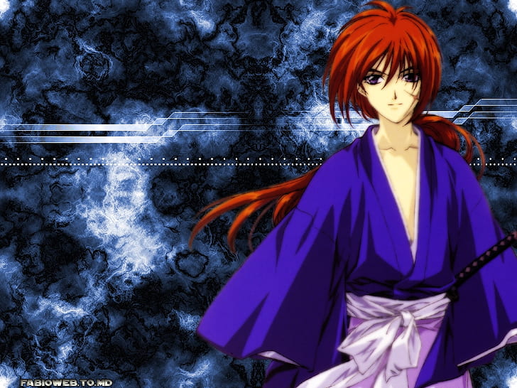 1920x1080  1920x1080 blades samurai long hair deviantart redhead anime  fantasy art wallpaper JPG 398 kB  Coolwallpapersme