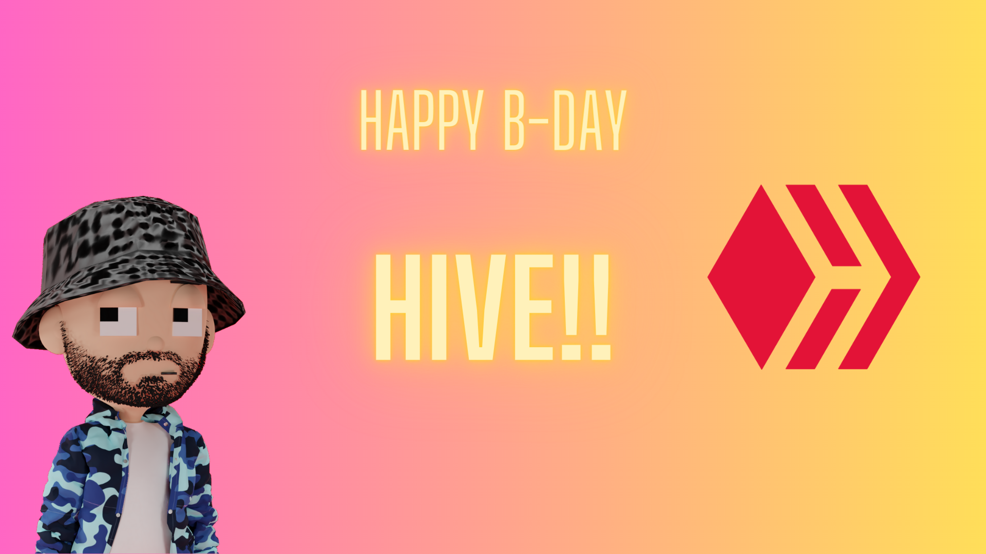 HIVE is turning 3 today!!!
