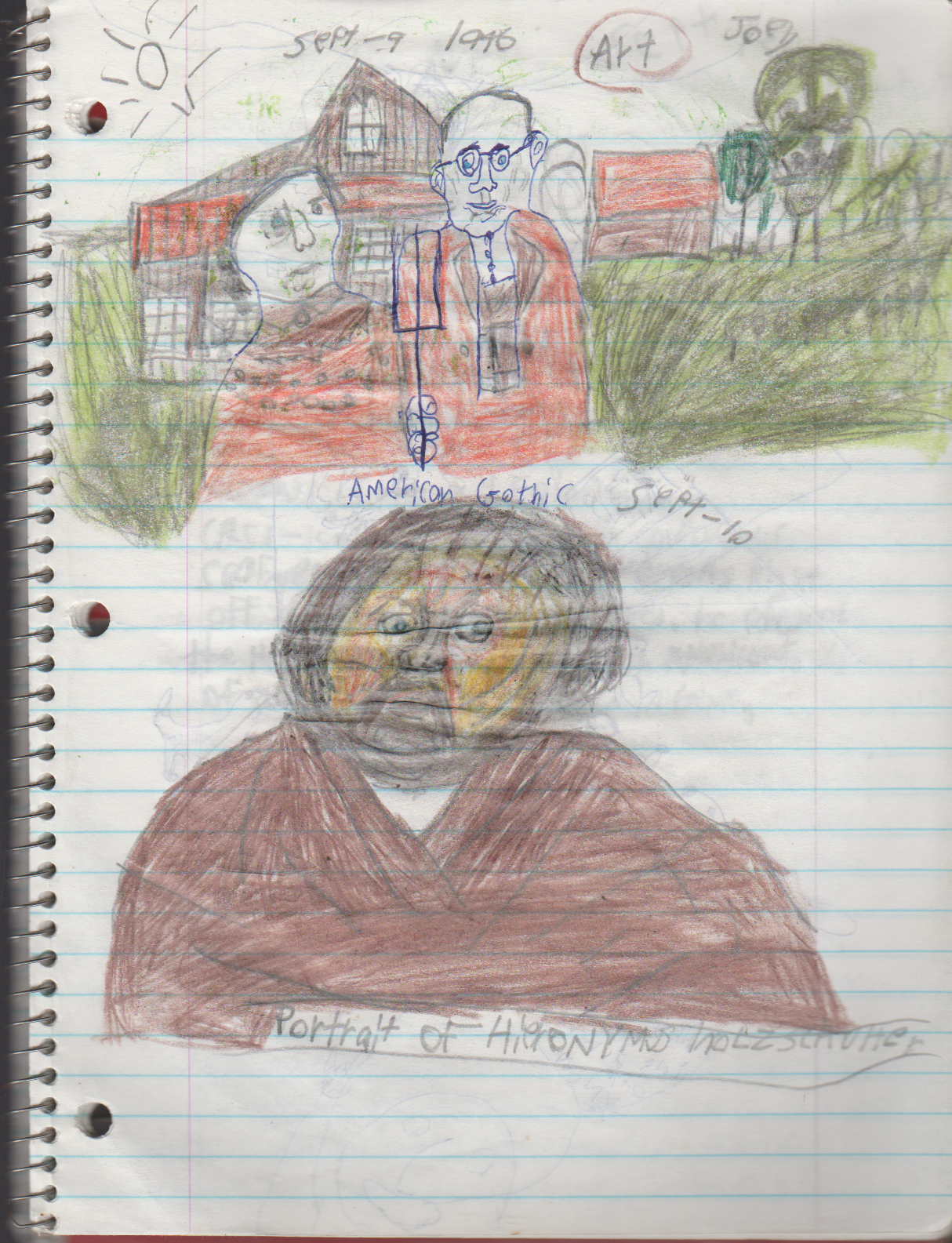 1996-08-18 - Saturday - 11 yr old Joey Arnold's School Book, dates through to 1998 apx, mostly 96, Writings, Drawings, Etc-016 ok.png
