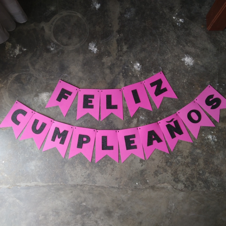 Banderines Pro- Feliz Cumpleaños