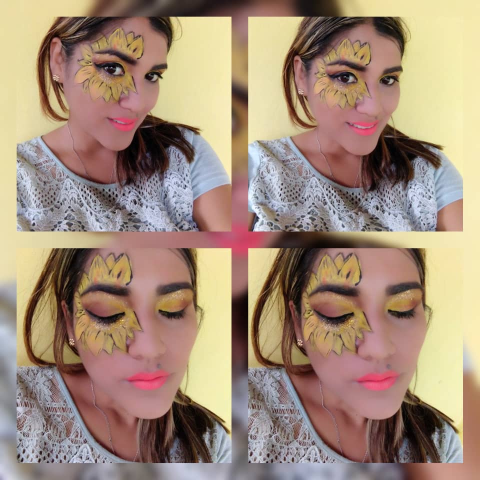 ??Maquillaje Inspirado en un Girasol??Sunflower Inspired Makeup — Hive
