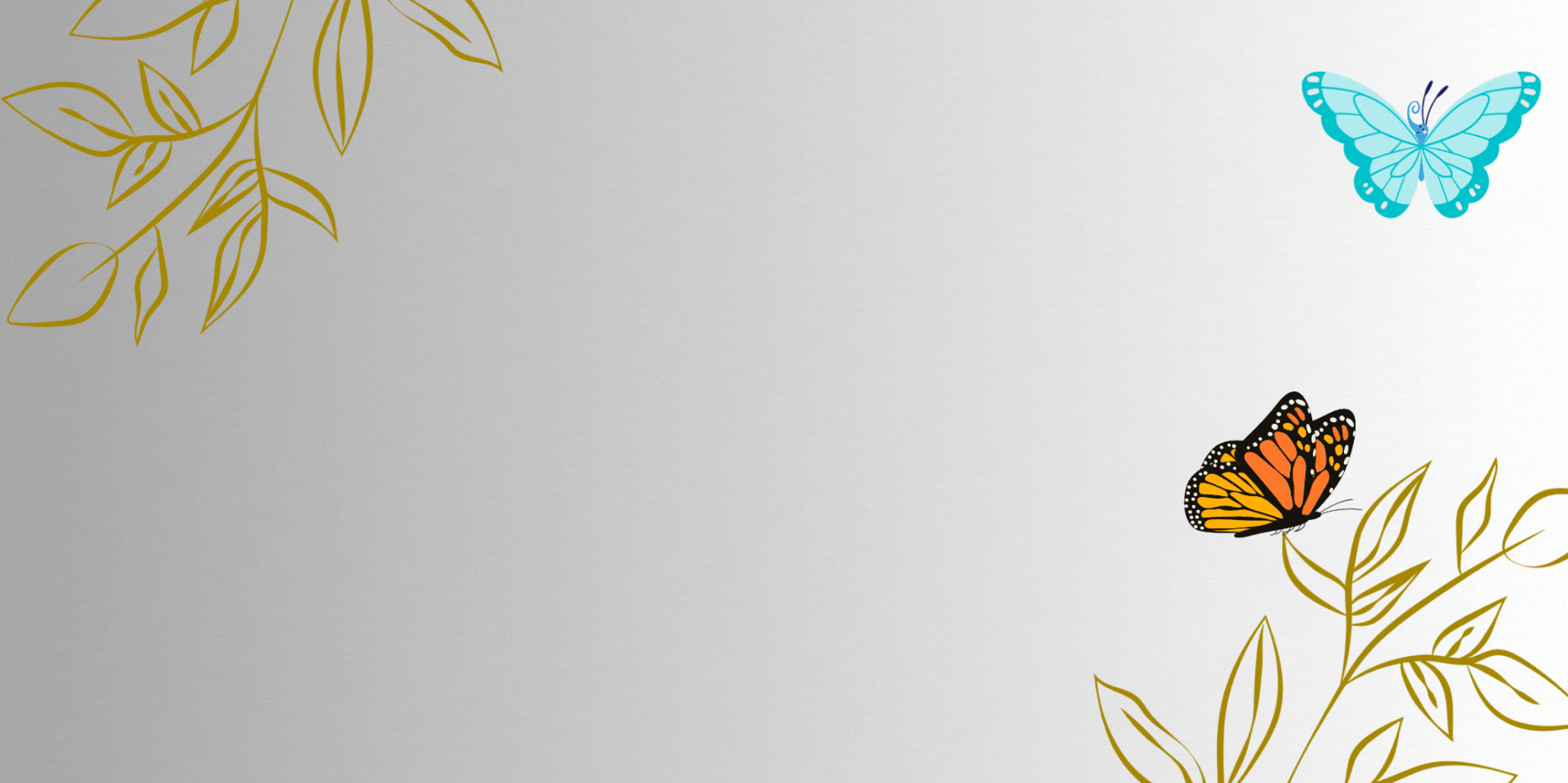 Cream Minimalist Floral Calligraphy Wedding Banner.gif