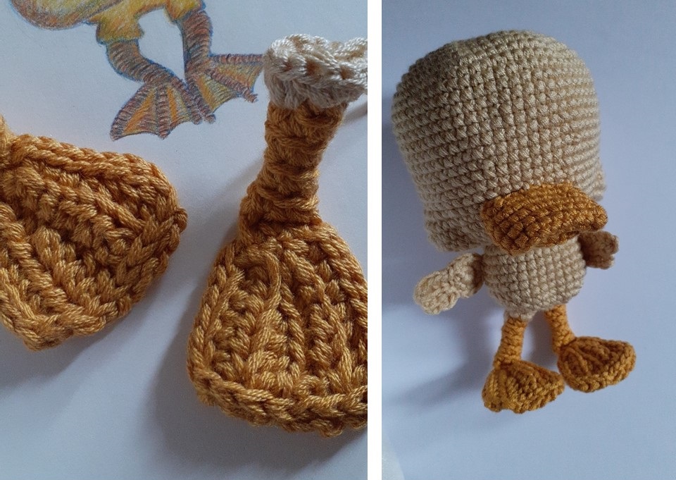 Pato!! #amigurumi #crochet #yarn #duck, Mariana De la Vega