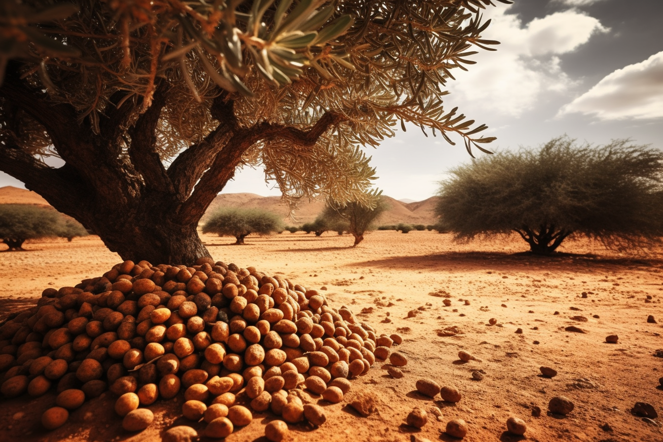 ilymel1_argan_tree_in_a_morocco_background_b4f4f8af-1bd9-4c15-b7bb-91bc62224dba.png