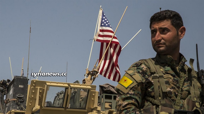 Kurdish Separatist SDF Militia help US Oil Thieves northeast of Syria.jpg