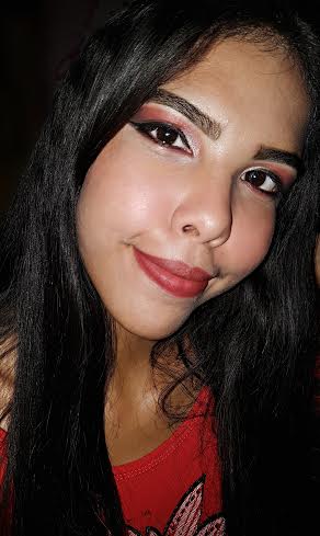  ENG-ESP] Maquillaje de noche, rojo con negro. // Evening make-up, red with black. — Hive