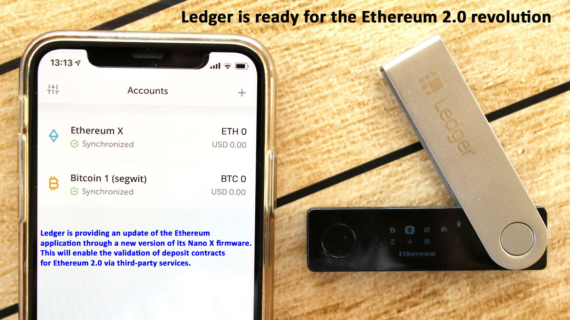 ledger with ethereum