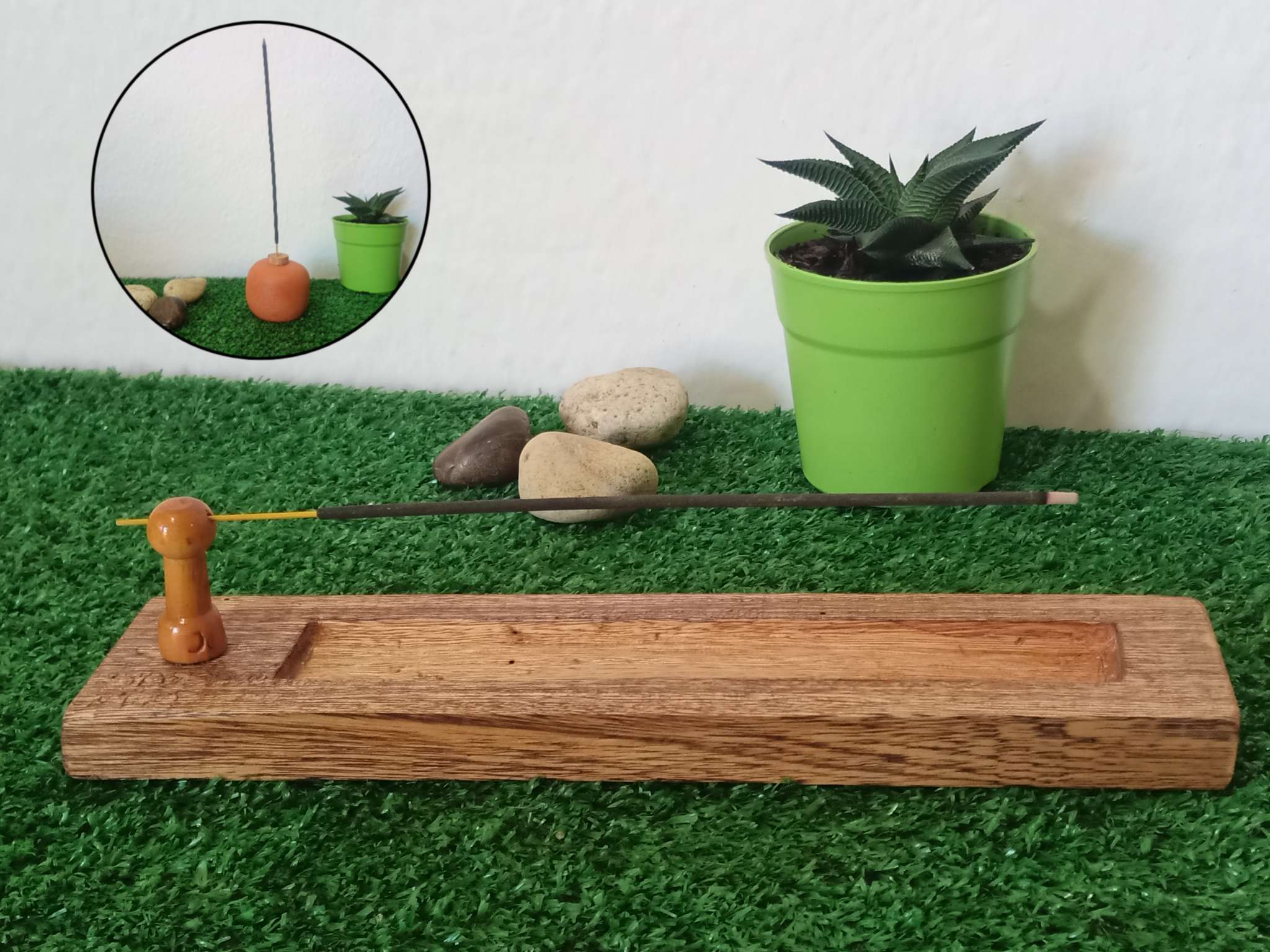 Tutoriales DIY para decorar con palos de madera redondos