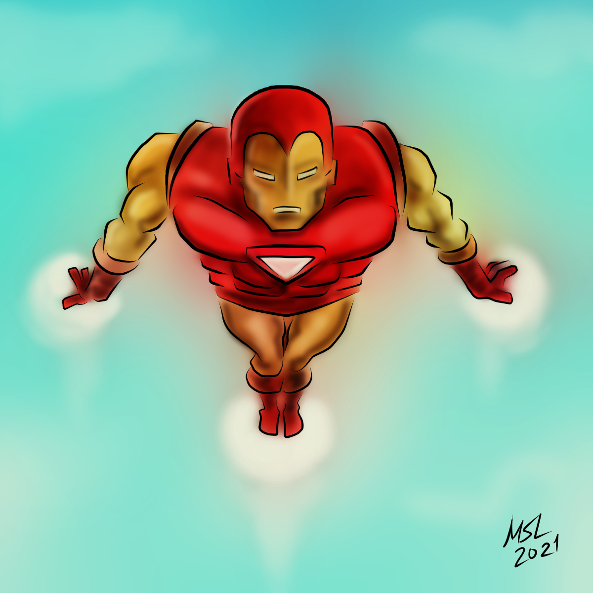 Special Iron Man Drawing! Thanks for 10,000 subs :) - YouTube