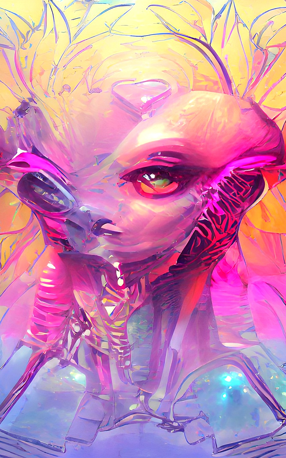 TrinityArt Alien AI Generative Art - Mini Me Alien Armee 23.jpg