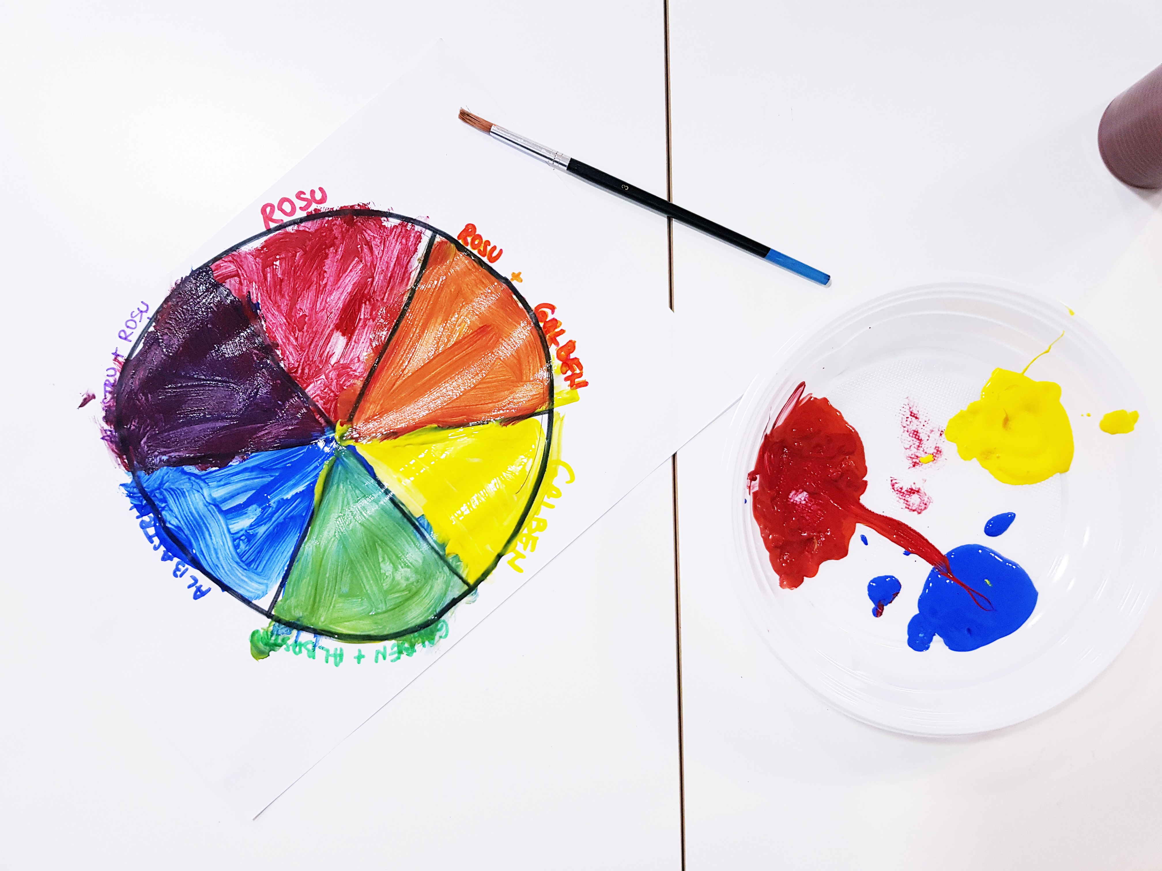 Color wheel art challenge : r/artistchallenges