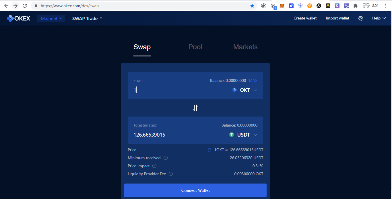 OKEX Swap