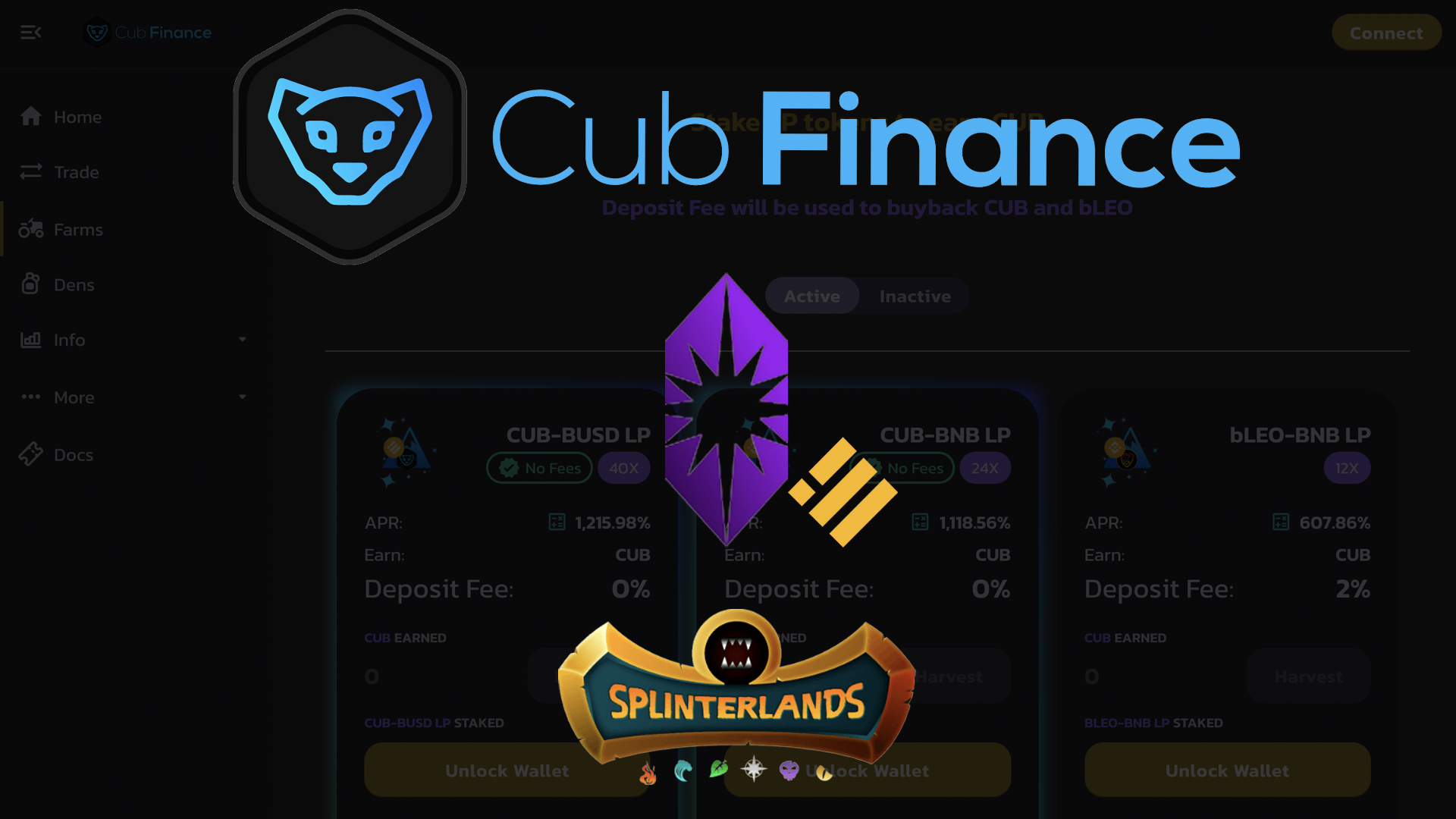 DEC Bridge to Binance Smart Chain (BSC) & Farming on Cub ...