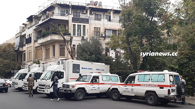 World Health Org Delivers Ambulances and Mobile Clinics to Syria.jpg