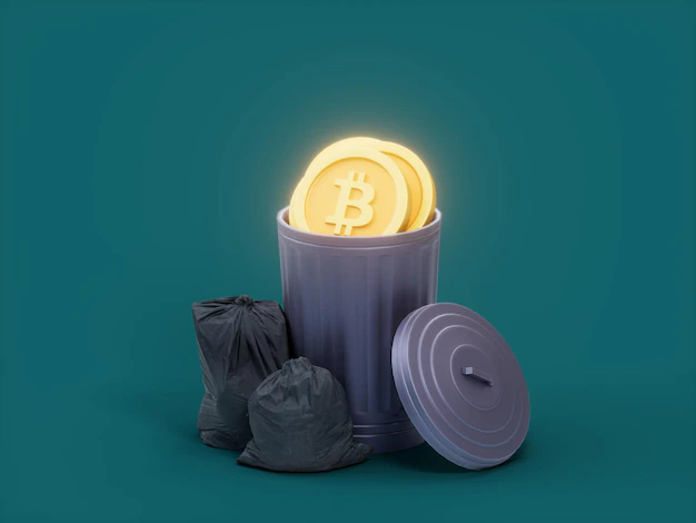 bitcointrashgarbagejunkdumpcollapsecryptocurrency3dillustrationrender_476123707.webp