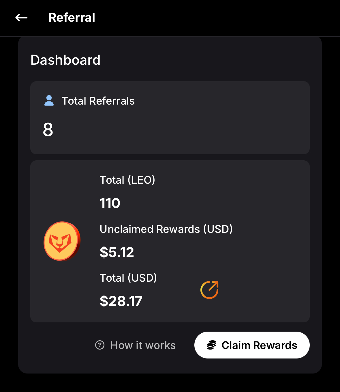Now that I’m earning 16% on my $surge where do the earnings go ?