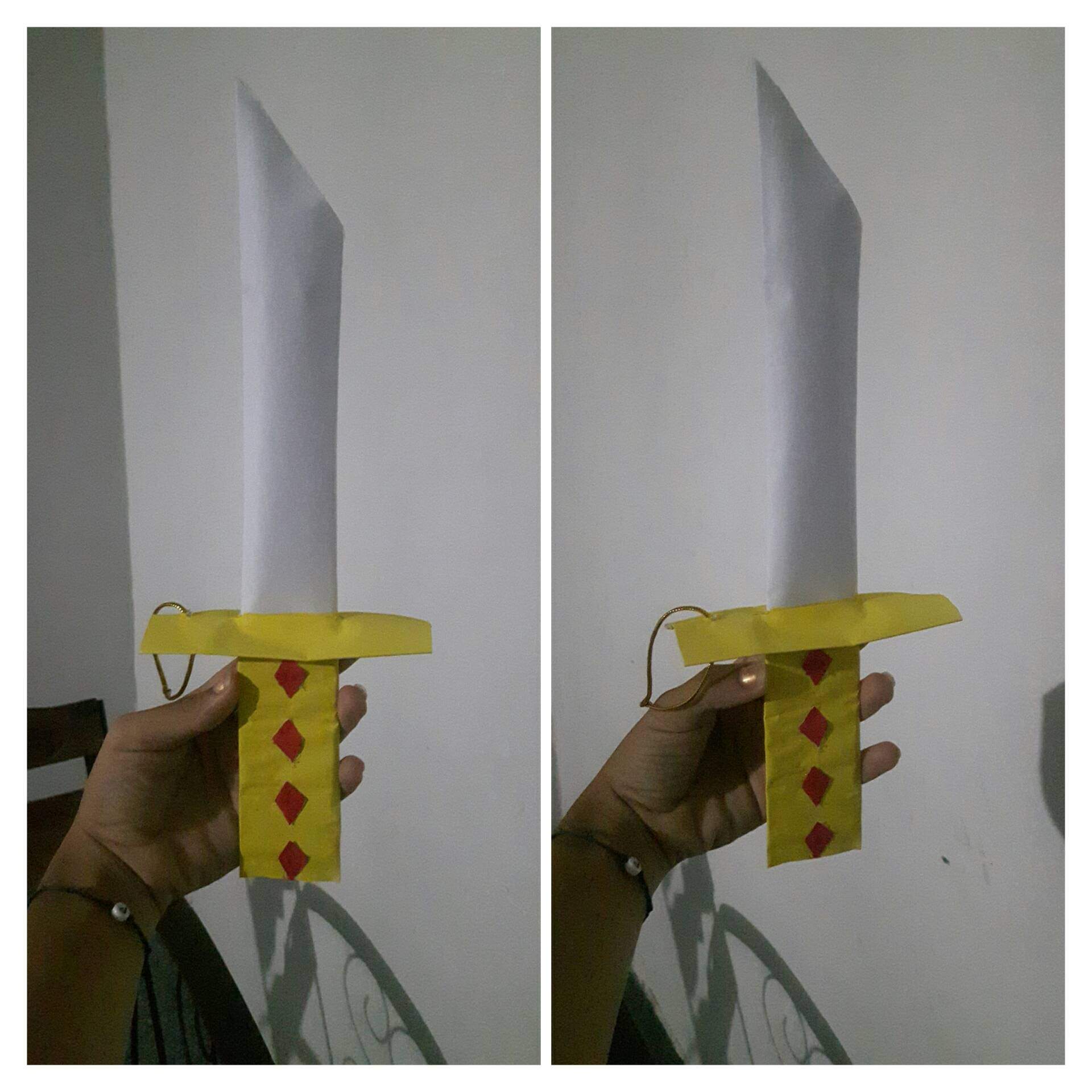 Como hacer una Espada Ninja de Papel  Espada Samurai - How to make a Paper  Sword 