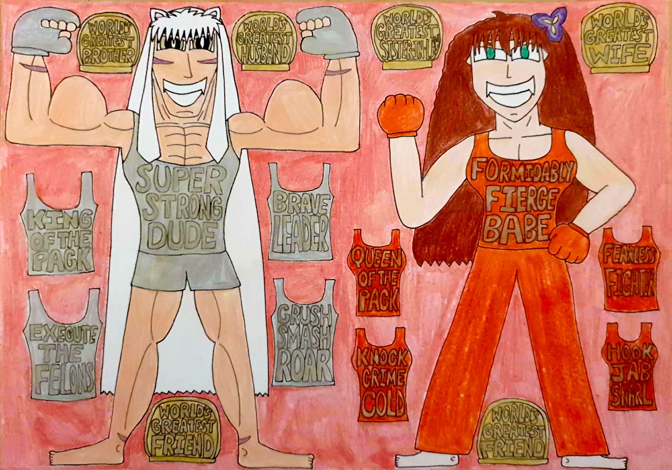 Coloured Tank Tops and Golden Plaques.jpg