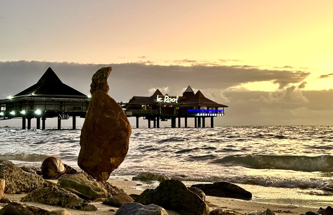 Rock balancing in Ansevata