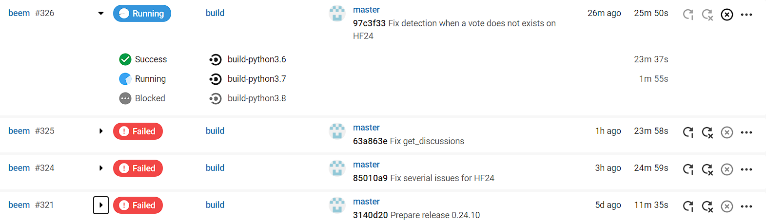 unit tests on HF24