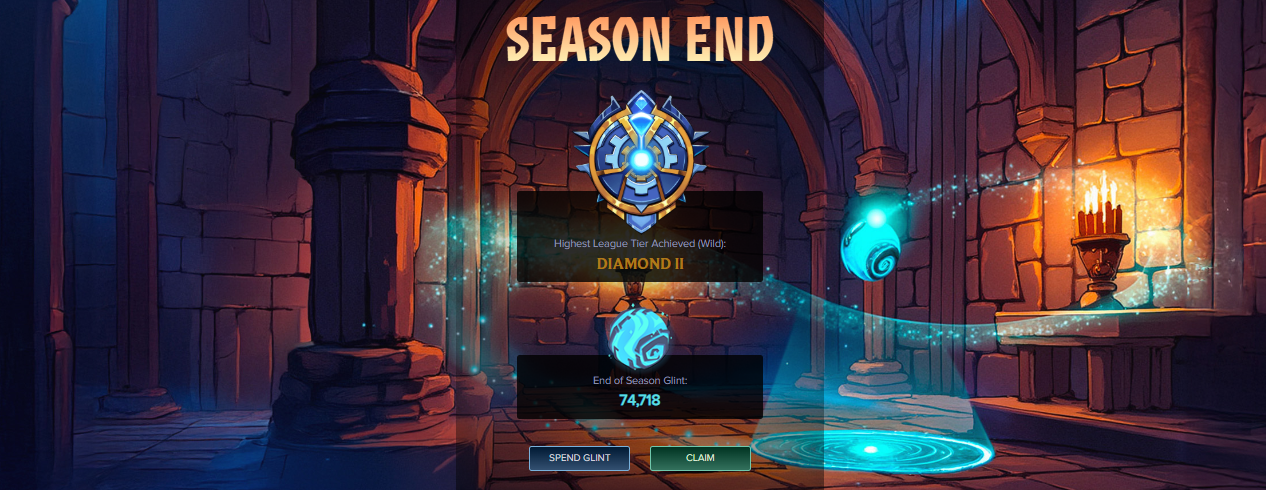 SPLINTERLANDS - SEASON_END REWARDS WITH DIAMOND II LEAGUE| BUYING WILD PASS FOR NEW SEASON 