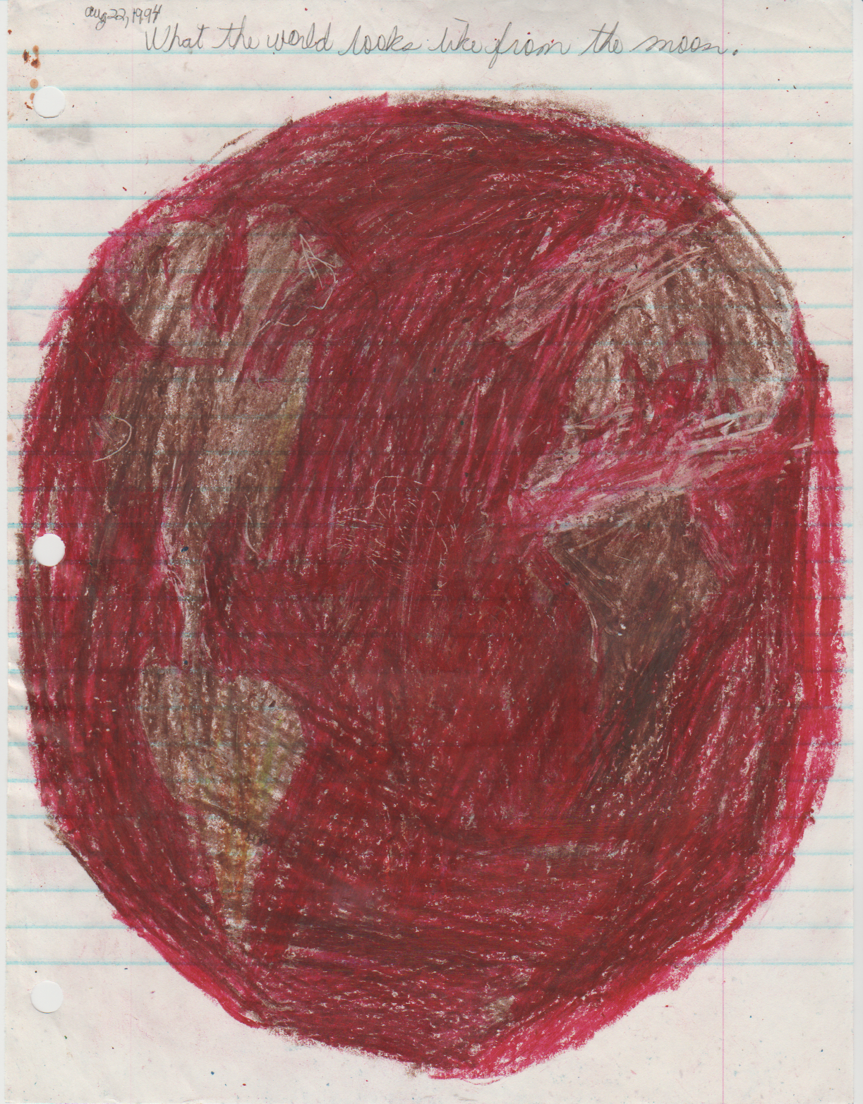 1994-08-22 - Earth from the Moon - Red Earth.png