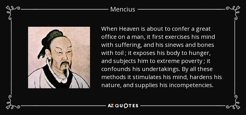 "When The Heavens Confer Office..."