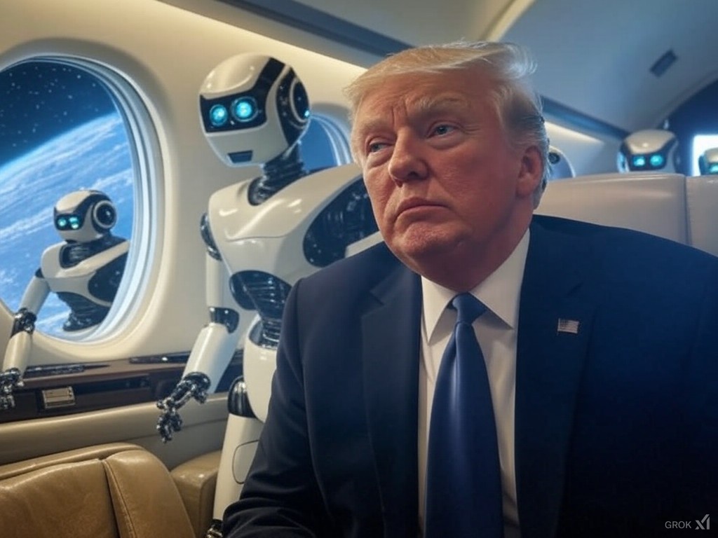 2025-02-01 - Saturday - Trump Plane Robot 1.jpg