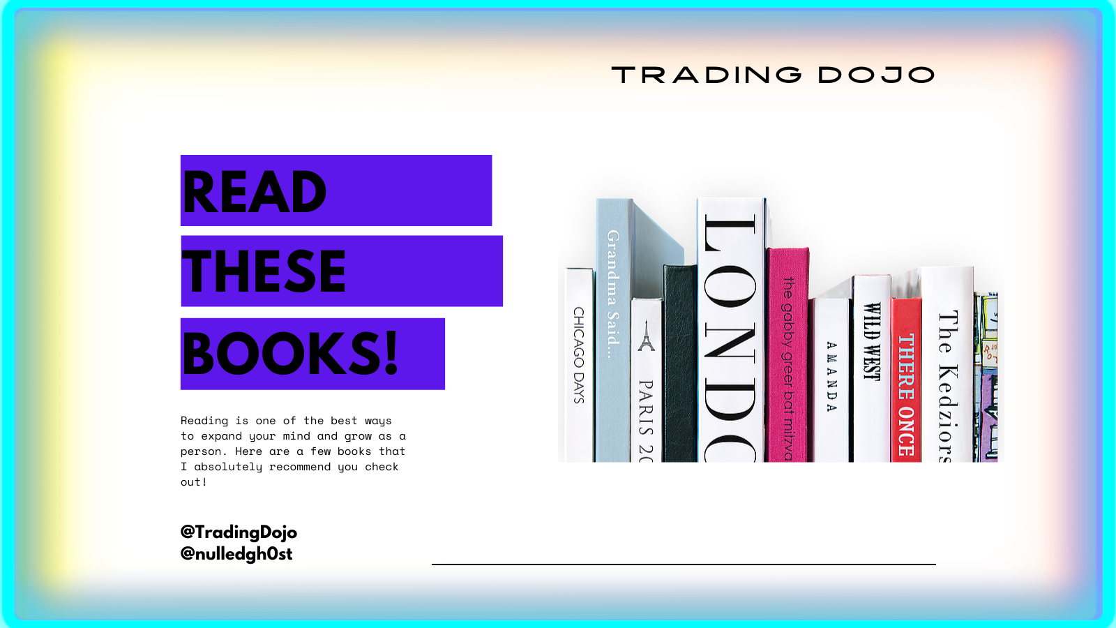 TradingDojo 7 Read These Books!.png